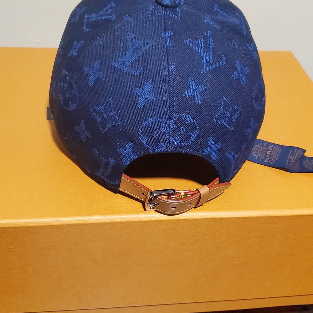 Louis Vuitton Dark Blue Monogram Baseball Cap - Picture 4 of 8